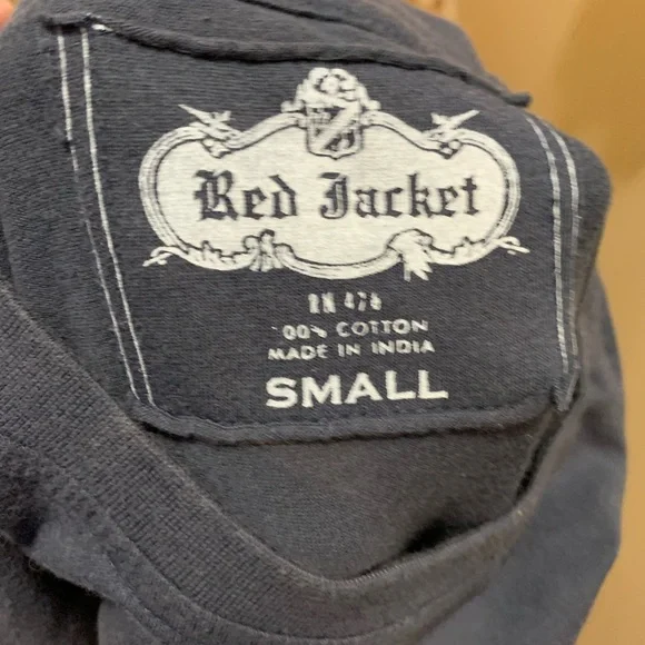 Dodgers Baseball distressed look tee. Red Jacket brand. Size Small. MLB. NWT - Picture 2 of 4